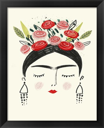 Framed Frida&#39;s Dreams I Print