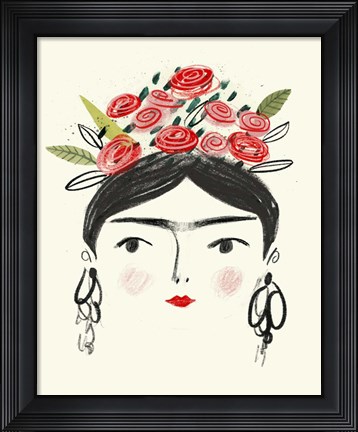 Framed Frida&#39;s Dreams II Print