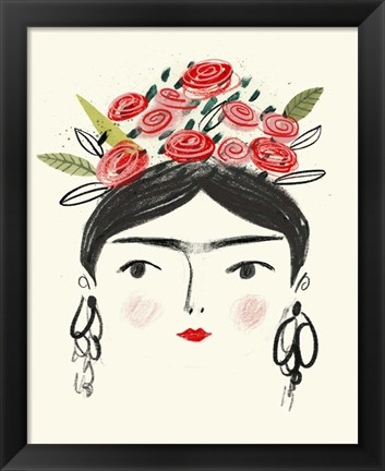 Framed Frida&#39;s Dreams II Print