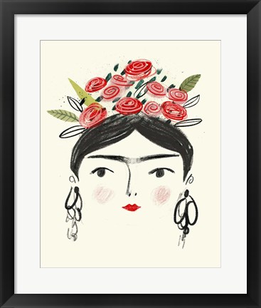 Framed Frida&#39;s Dreams II Print