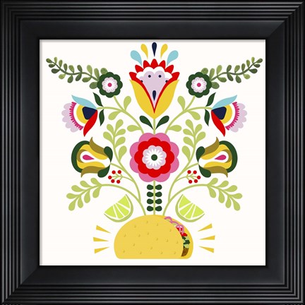 Framed Cinco de Mayo I Print