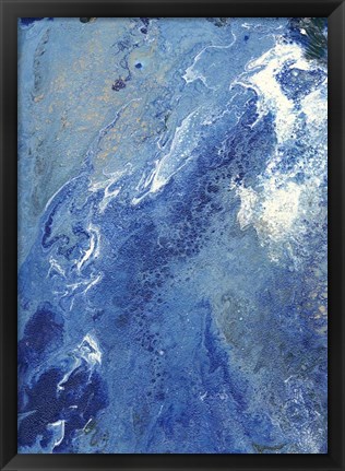 Framed Blue Hawaii I Print