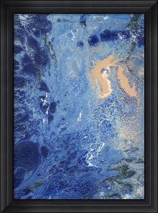 Framed Blue Hawaii II Print