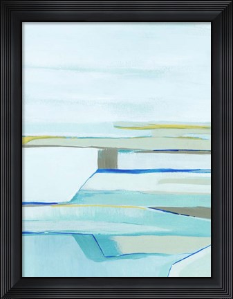 Framed Seafarers Layers II Print