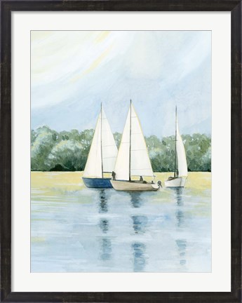 Framed Afternoon Sail I Print