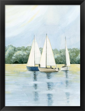 Framed Afternoon Sail I Print