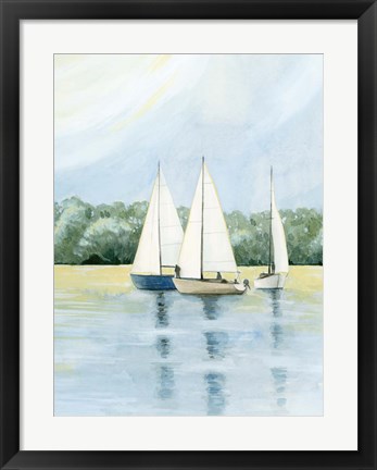 Framed Afternoon Sail I Print