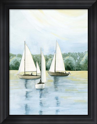 Framed Afternoon Sail II Print
