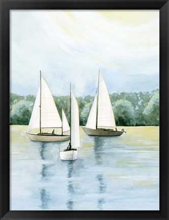 Framed Afternoon Sail II Print