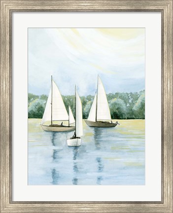 Framed Afternoon Sail II Print