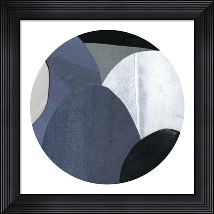 Framed Littoral Composite I Print