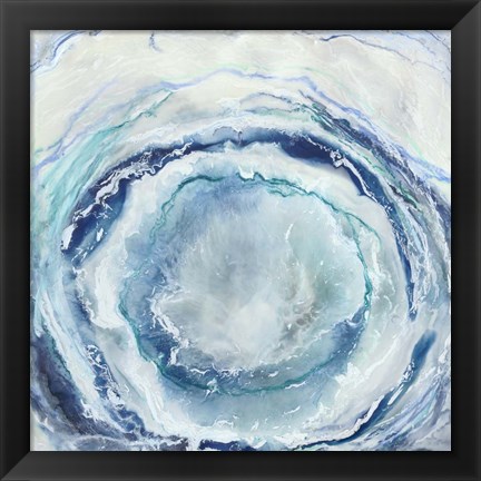 Framed Ocean Eye I Print