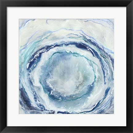 Framed Ocean Eye I Print