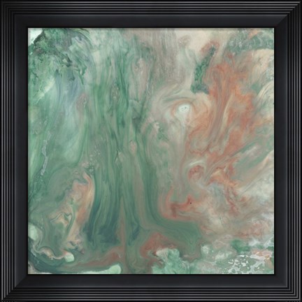 Framed Greenbriar I Print