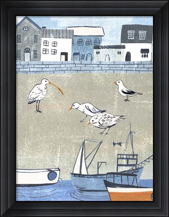 Framed Sailors Rest II Print