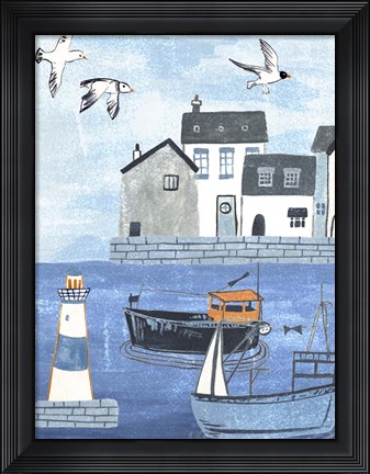 Framed Sailors Rest IV Print