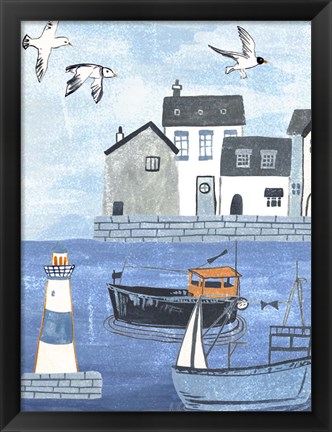 Framed Sailors Rest IV Print