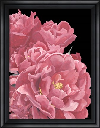 Framed Peonies of My Heart I Print