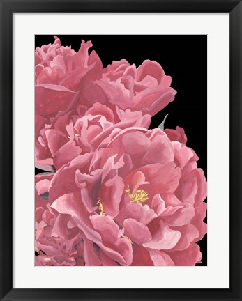 Framed Peonies of My Heart I Print