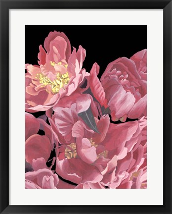 Framed Peonies of My Heart II Print