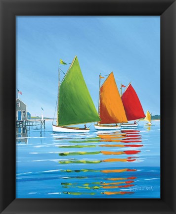 Framed Cape Cod Sail Print