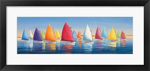 Framed Flying Colors Print