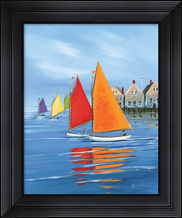 Framed Mariner&#39;s Landing Print