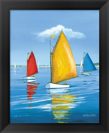 Framed Newport Regatta Print