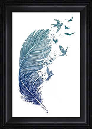 Framed Fly Away Print