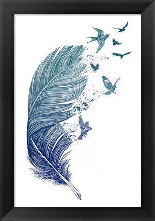 Framed Fly Away Print