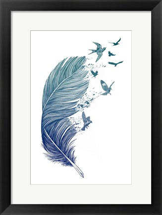 Framed Fly Away Print