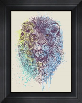 Framed Lion King Print
