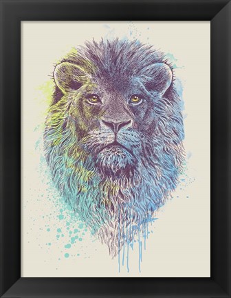 Framed Lion King Print