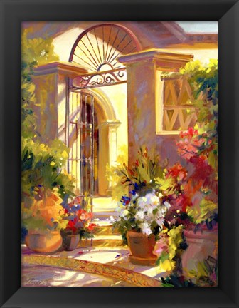 Framed Fragrant Entrance Print