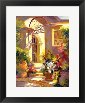 Framed Fragrant Entrance Print