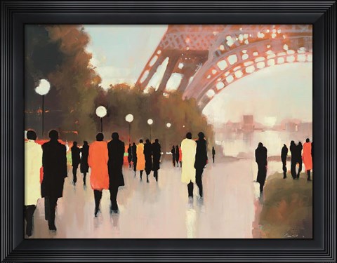 Framed Paris Remembered Print