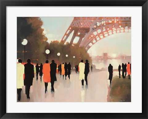 Framed Paris Remembered Print