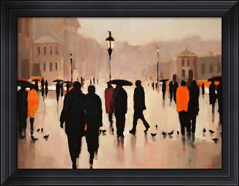 Framed Where We Once Walked Print