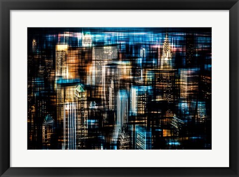 Framed Downtown I Print
