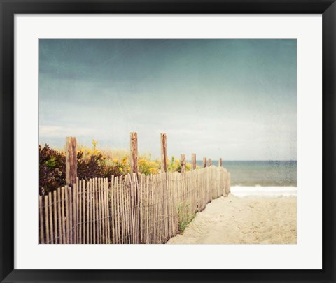 Framed Down to the Sea Print