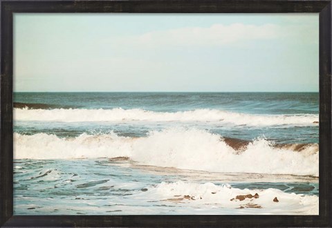 Framed Flowing Sea Print