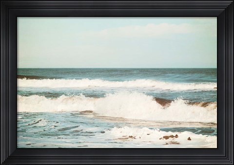Framed Flowing Sea Print