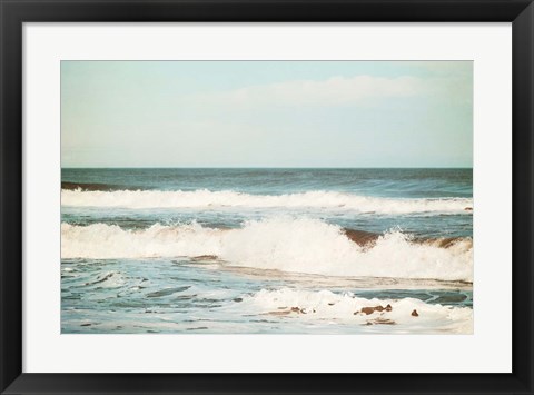 Framed Flowing Sea Print