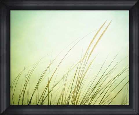 Framed Just Breathe Print
