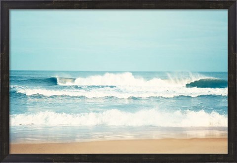 Framed Salty Sea Air Print