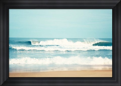 Framed Salty Sea Air Print