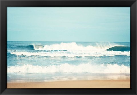 Framed Salty Sea Air Print