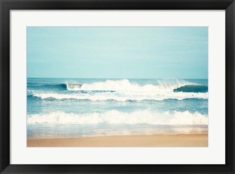 Framed Salty Sea Air Print