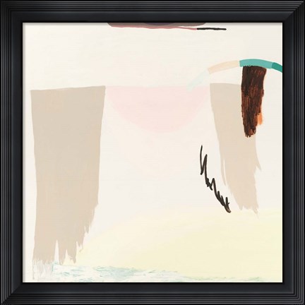 Framed Light and the Desert Print