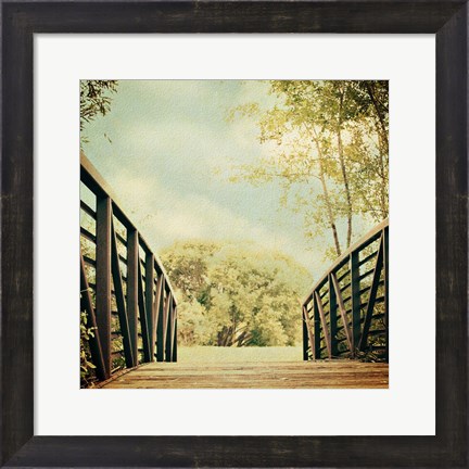 Framed Bridge to Paradise Print